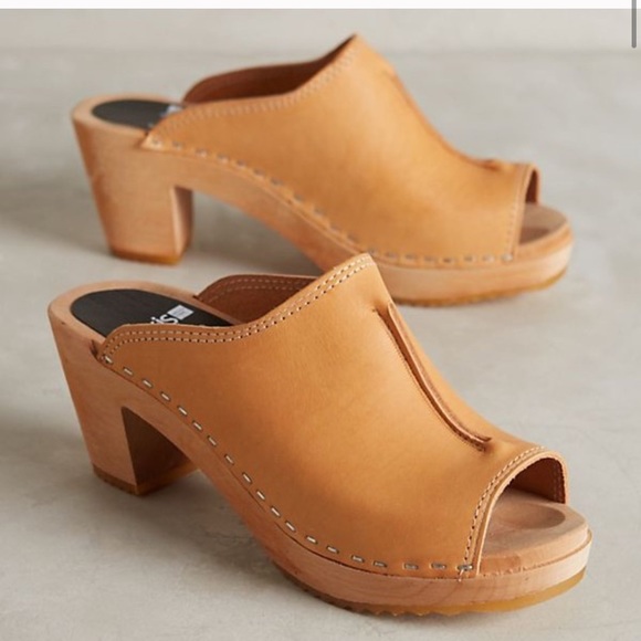 Funkis Shoes - Funkis Lea leather Clogs size 37 / 6